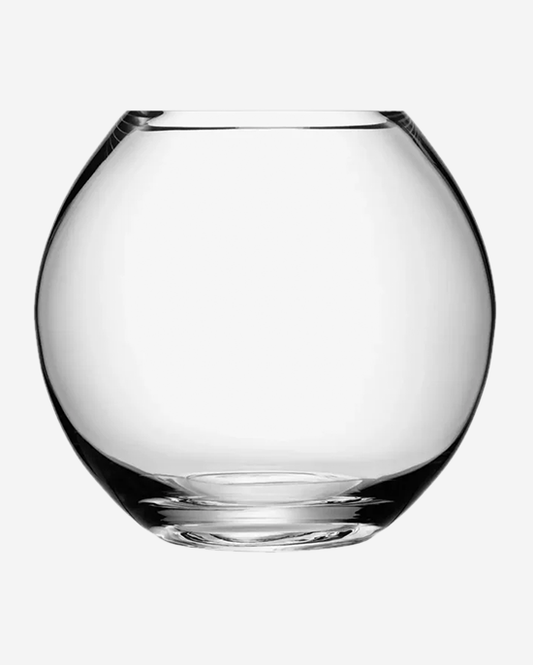LSA Flower Round Bouquet Vase Clear