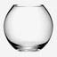 LSA Flower Round Bouquet Vase Clear