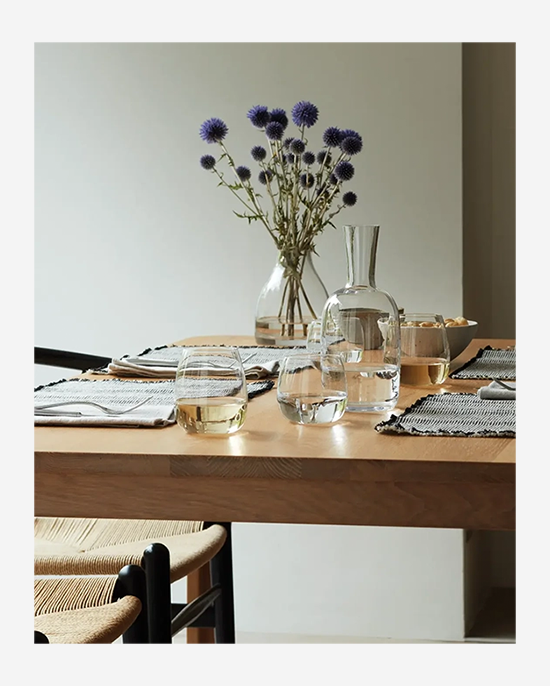 LSA Borough Clear Stemless Glass 370ml