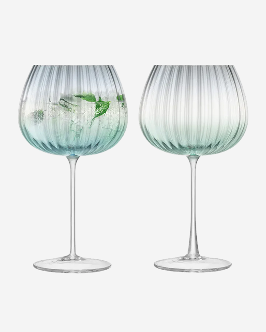 LSA Green Grey Dusk Balloon Goblet 650ml