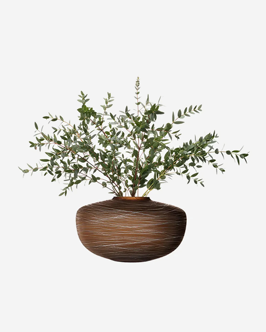 LSA Boulder Earth Chalk Vase