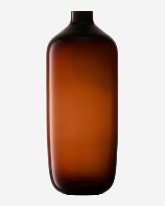 LSA Vessel Vase Peat Brown H38cm
