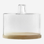 LSA Clear Wicker Dome with Ash Base