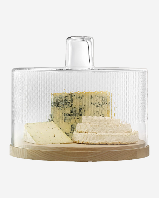 LSA Clear Wicker Dome with Ash Base