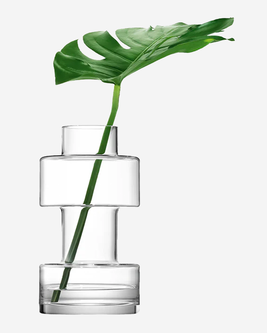 LSA Metropole Kaliningrad Vase Clear
