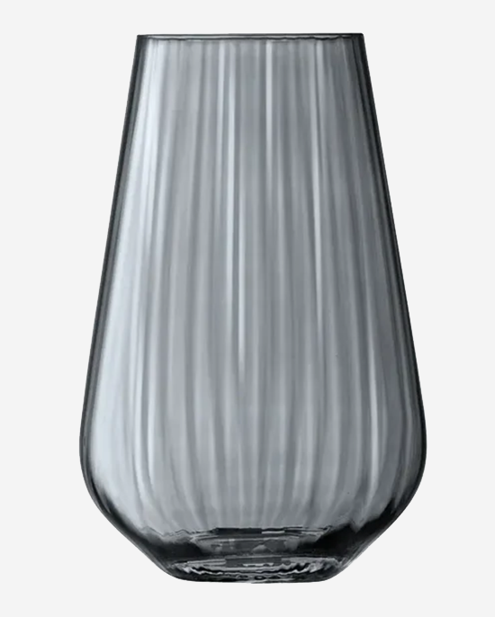 LSA Zinc Vase Sheer Zinc H28cm