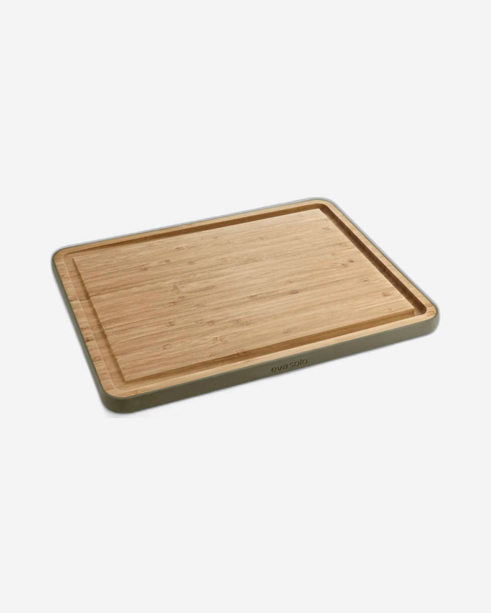 Eva Solo 520350 Bamboo Cutting Board with Juice Groove Green Tool