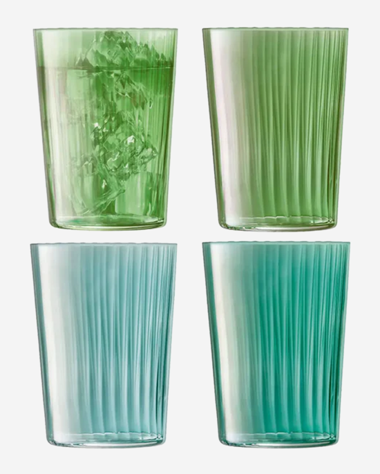 LSA Gems Tumbler 560ml Jade x4