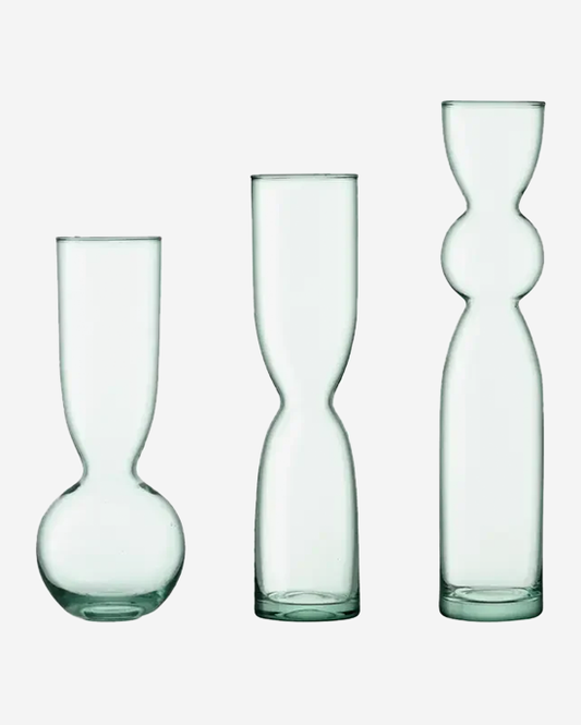 LSA Canopy Trio Vase Set Recycled