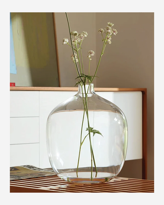 LSA Vessel Clear Vase H35cm