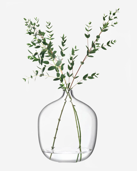 LSA Vessel Clear Vase H35cm