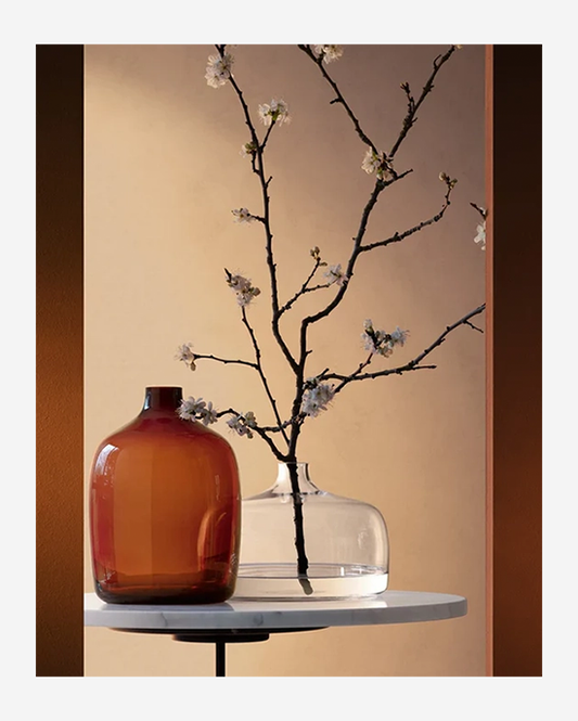 LSA Vessel Clear Wide Vase