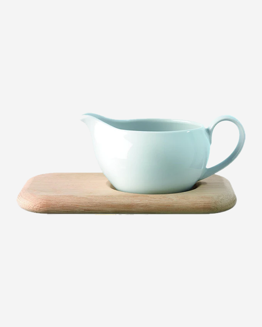 LSA Dine Sauce Boat & Oak Stand 450ml