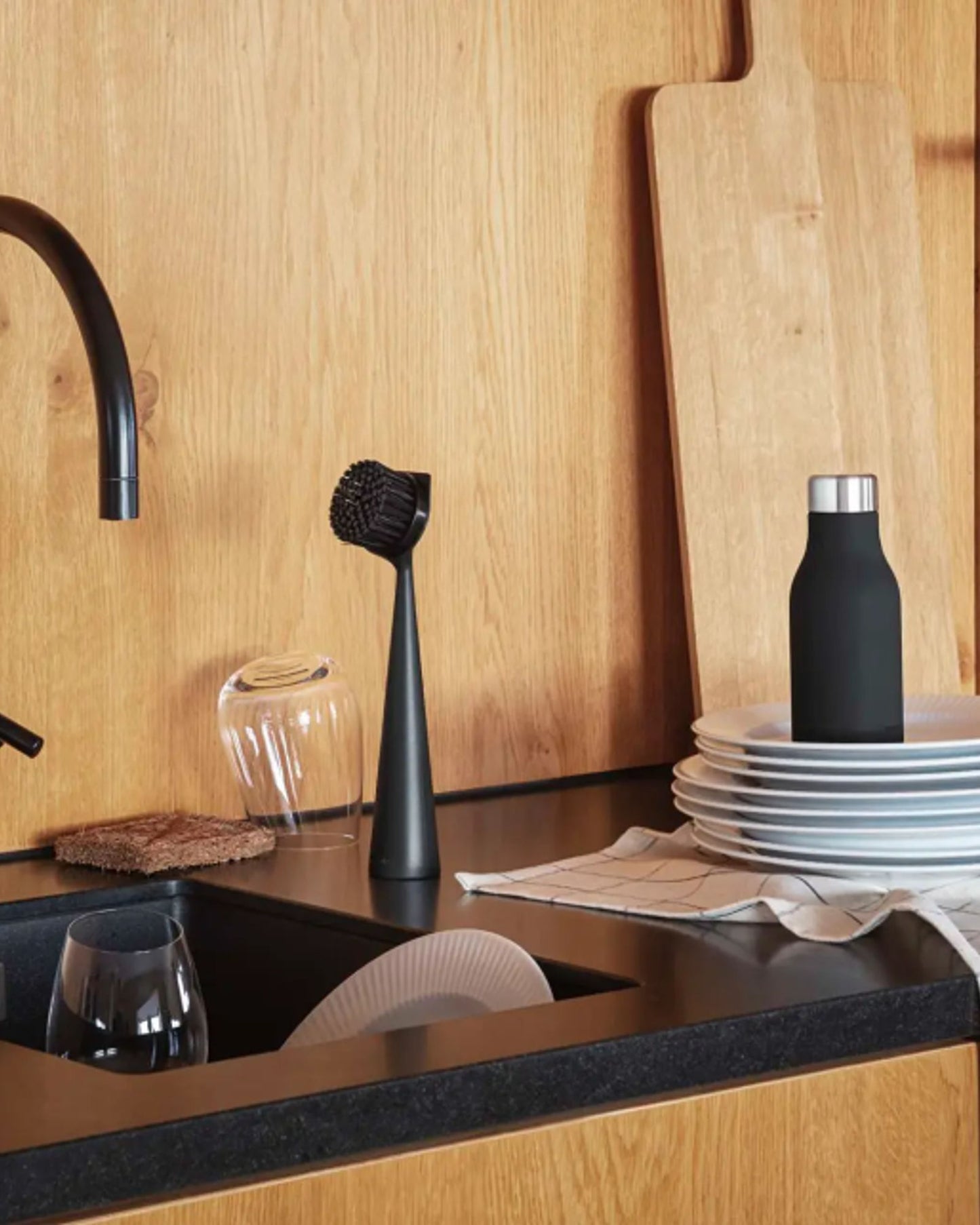 Eva Solo 530681  Squeeze Soap Dispenser Black