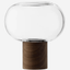 LSA Clear Walnut Oblate Vase
