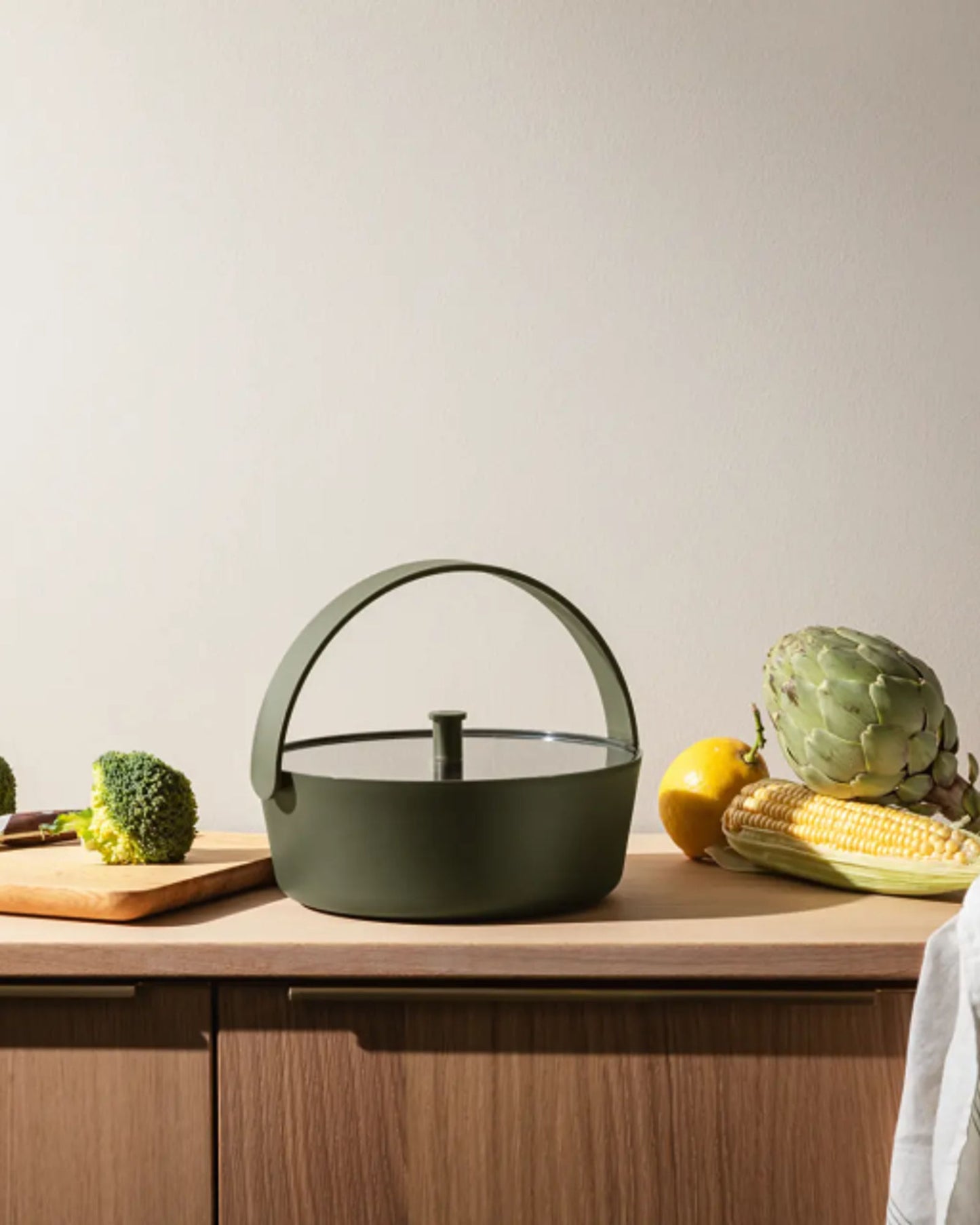 Eva Solo 531413 Microwave Steamer Pot Green Tool