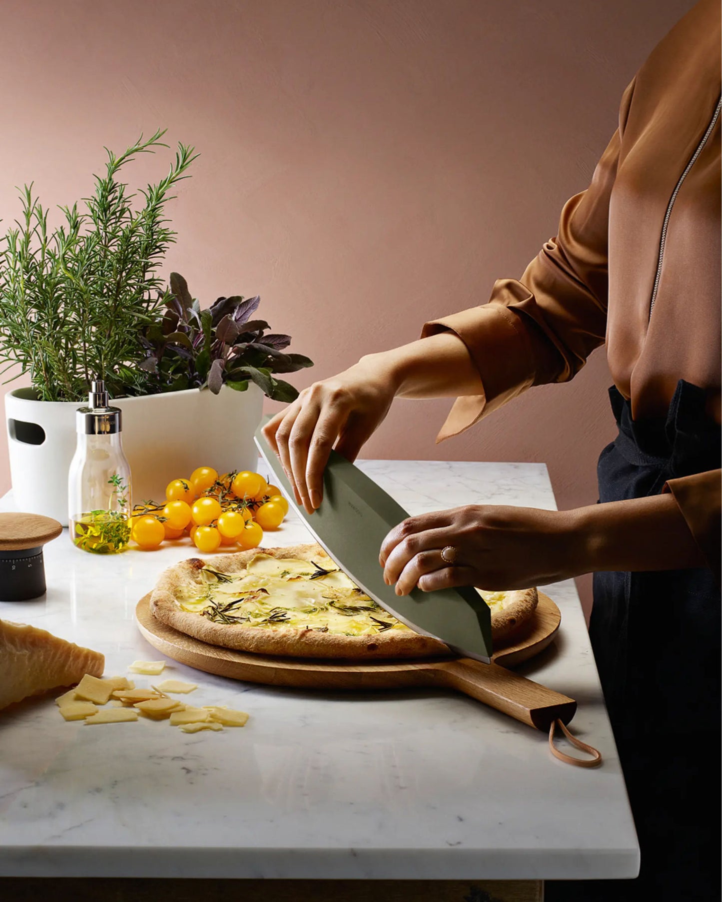 Eva Solo 531500  Pizza/Herb Knife Green Tool