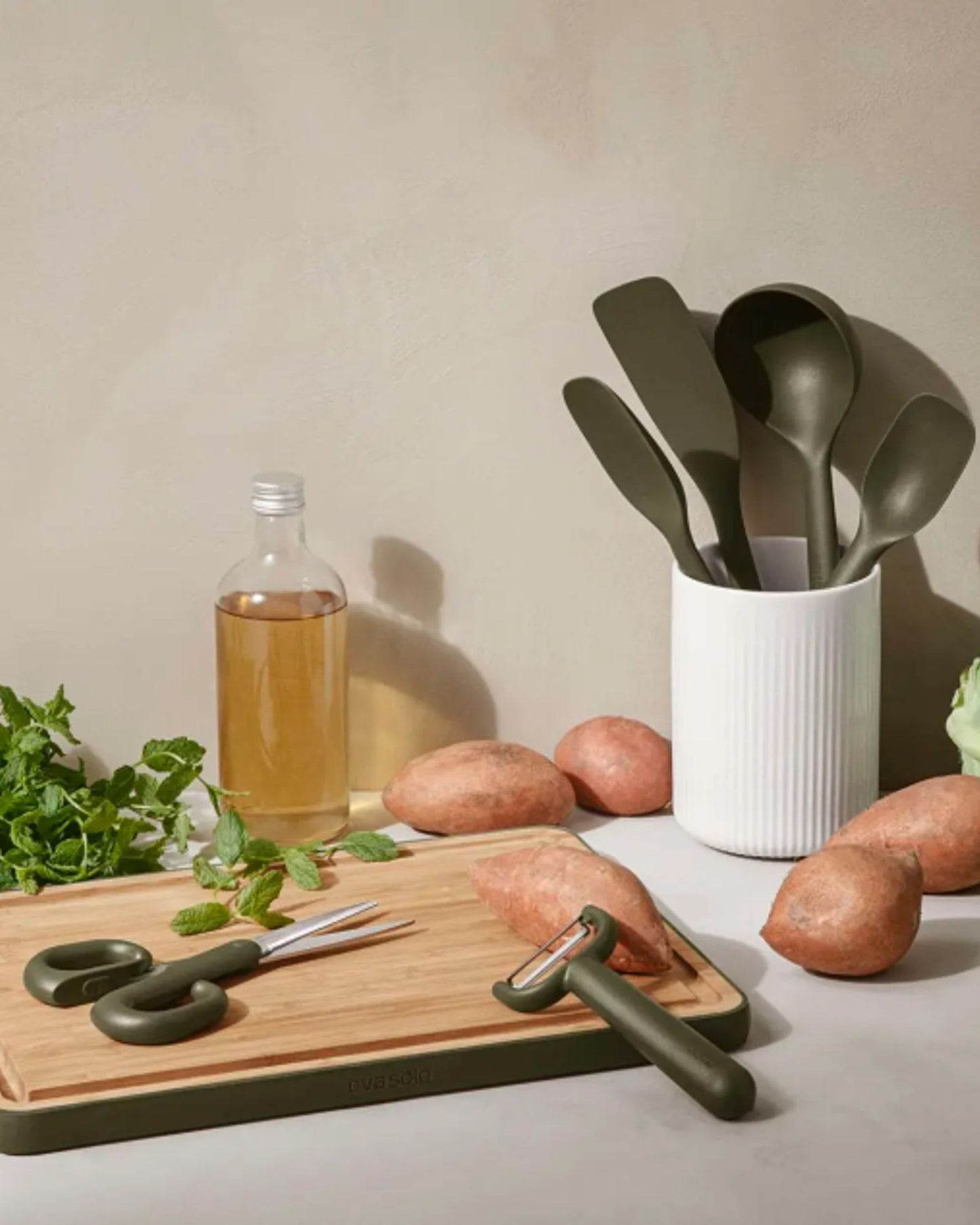 Eva Solo 531534 Serving spoon large Green Tool