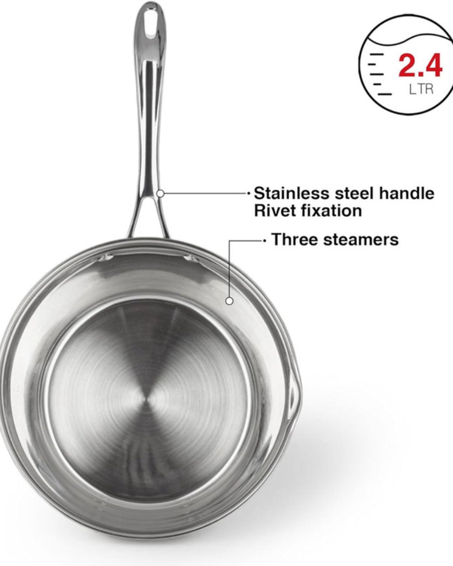 Fissman Saucepan Felice 2.4L