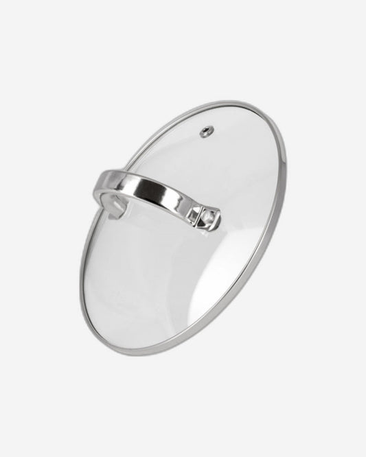 Fissman Saucepan with Glass Lid 16x10.5cm / 2.1L, Stainless Steel 18/10 INOX30 Sauce pan Felina Series