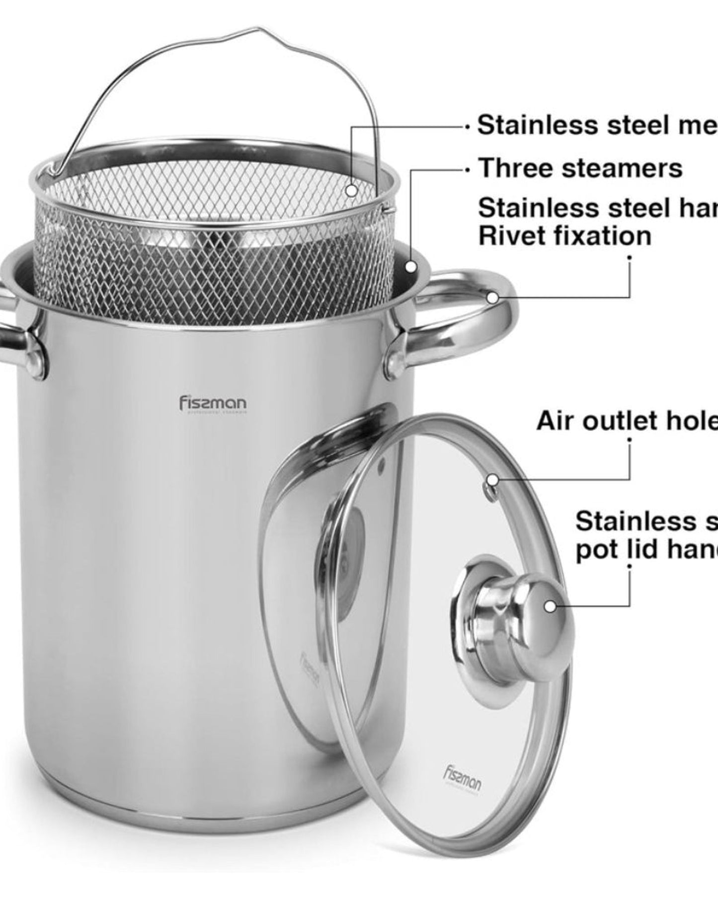 Fissman Stockpot Capellini 3.5L