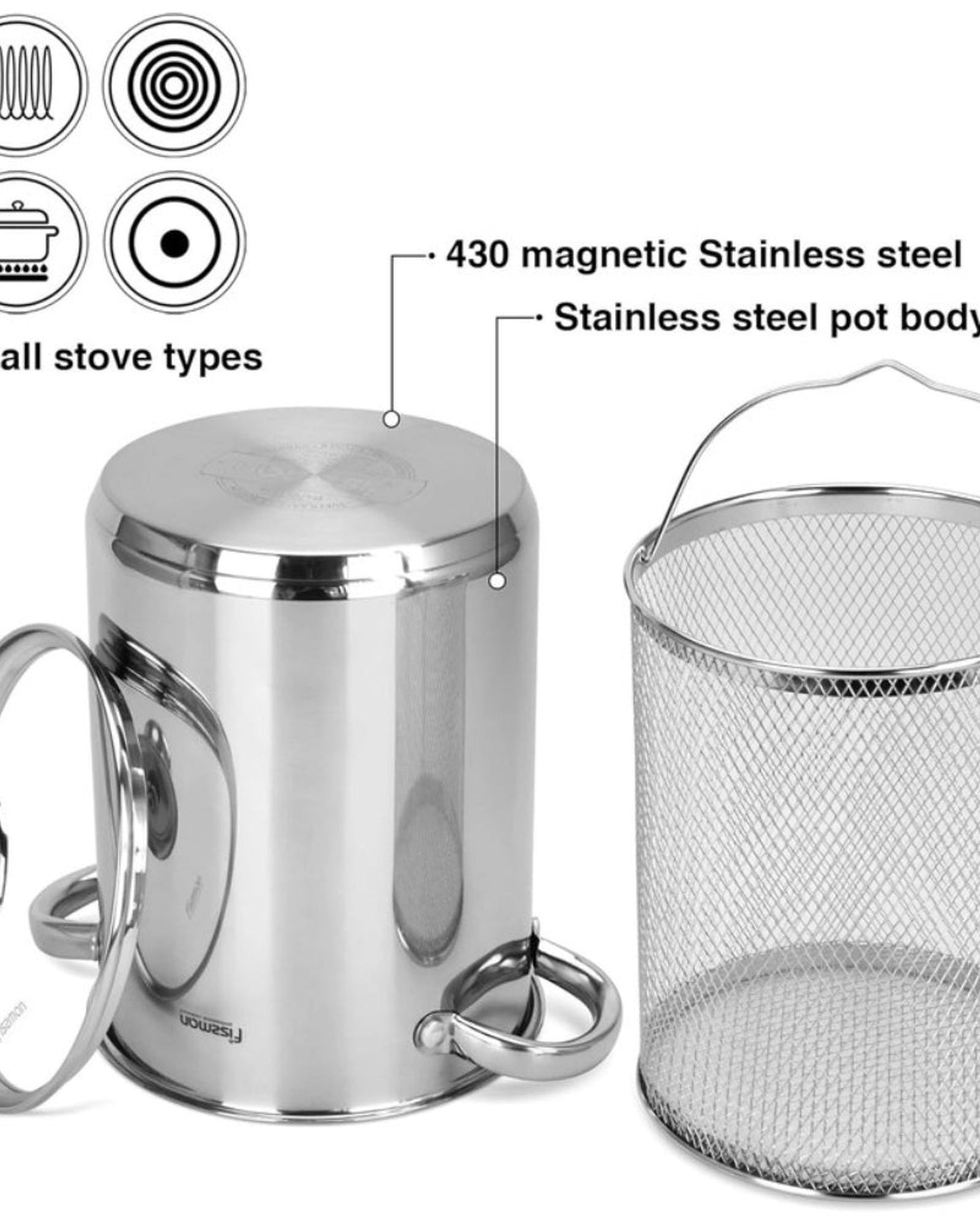 Fissman Stockpot Capellini 3.5L