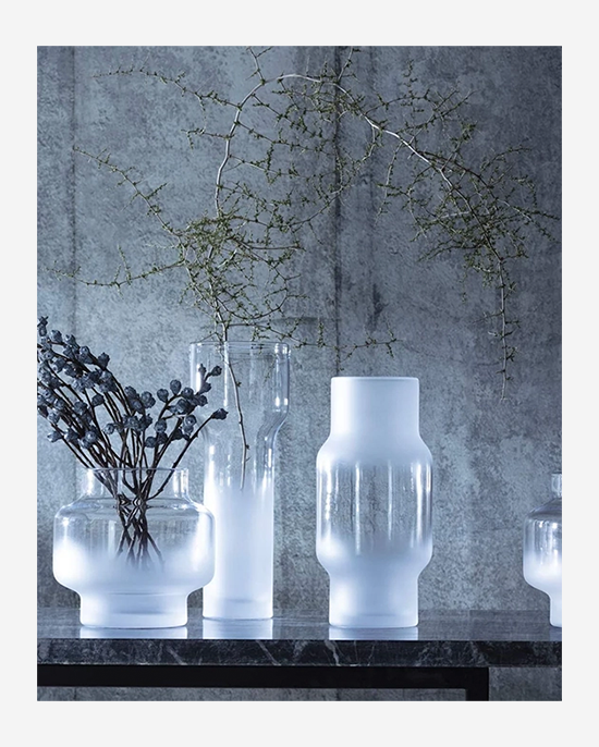LSA Mist Part Frost Vase