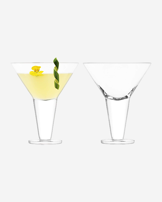 LSA Rum Cocktail Glass 300ml Clear x2