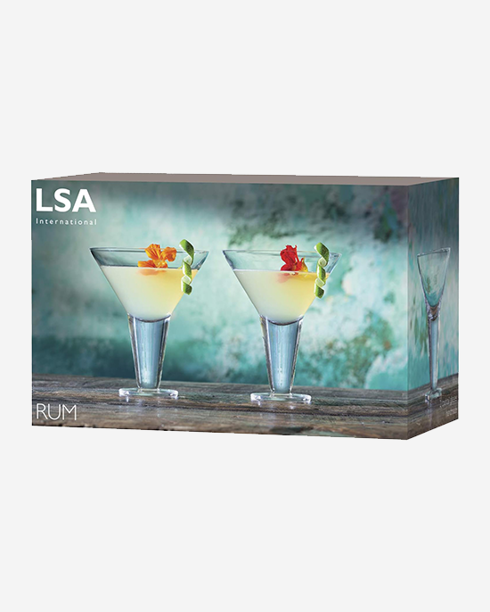 LSA Clear Rum Cocktail Glass 300ml
