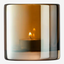 LSA Amber Lustre Epoque Tealight Holder