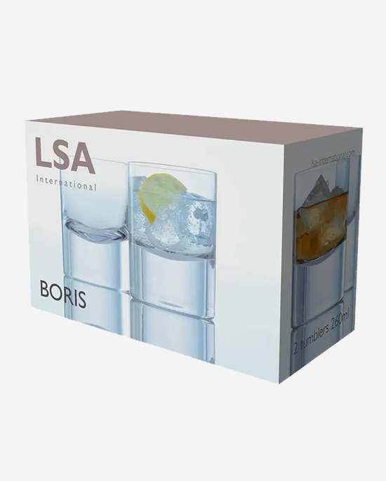 LSA Clear Boris Tumbler 250ml