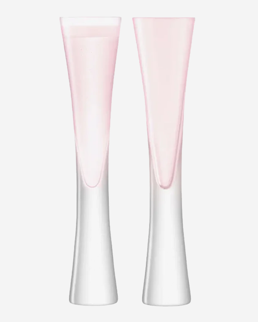 LSA Moya Champagne Flute 170ml Blush x2