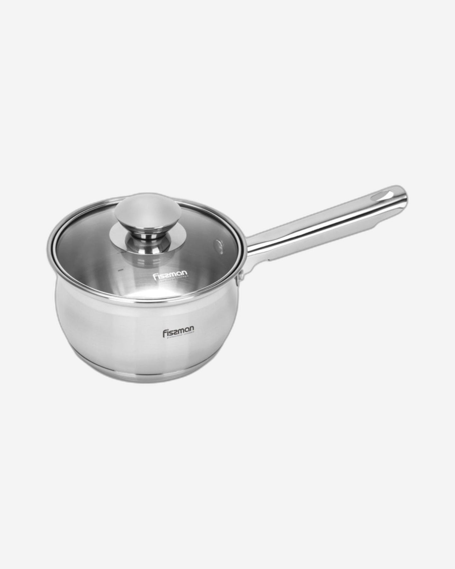 Fissman Saucepan Felina 14cm/1.1LTR With Lid Stainless Steel