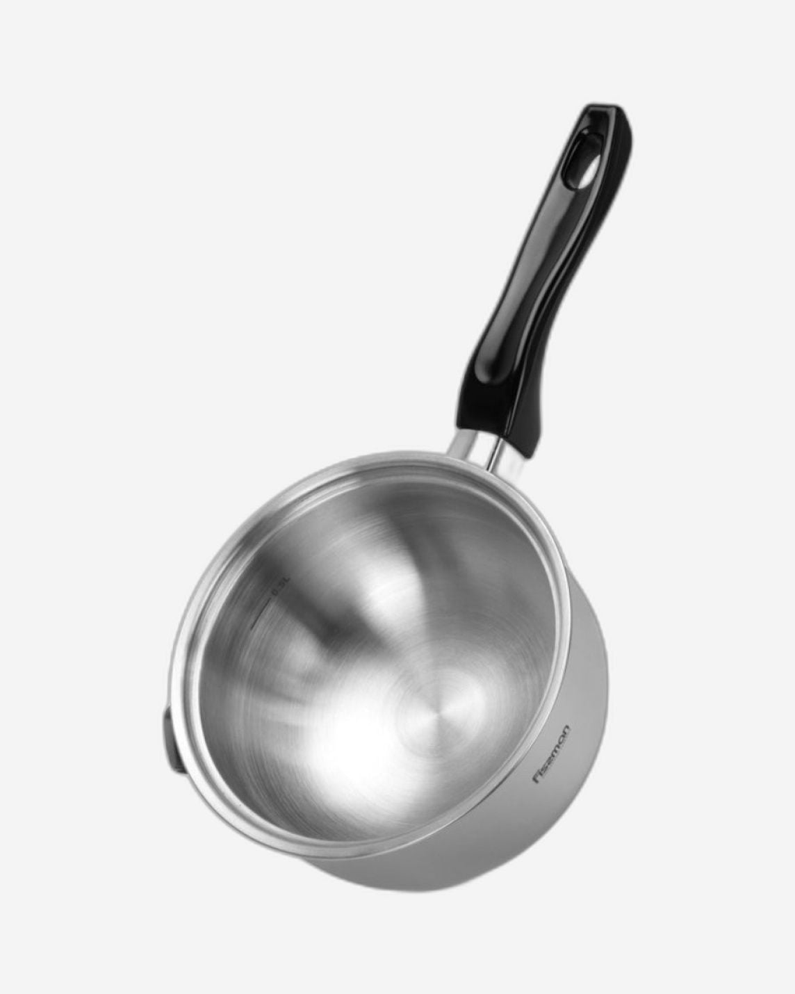 Fissman Saucepan 16cm/0.95LTR Double Wall Bain-Marie Without Lid Stainless Steel