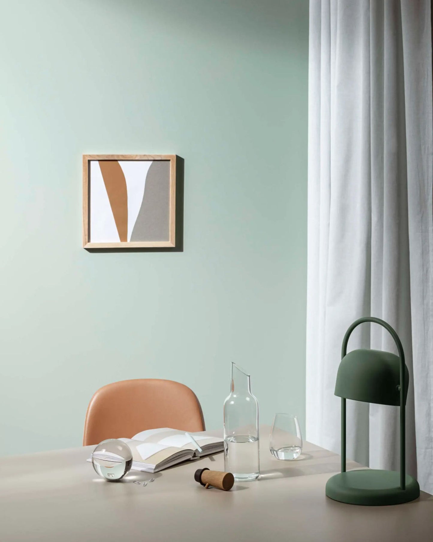 Eva Solo 557474 Glass Carafe with Wooden Stopper