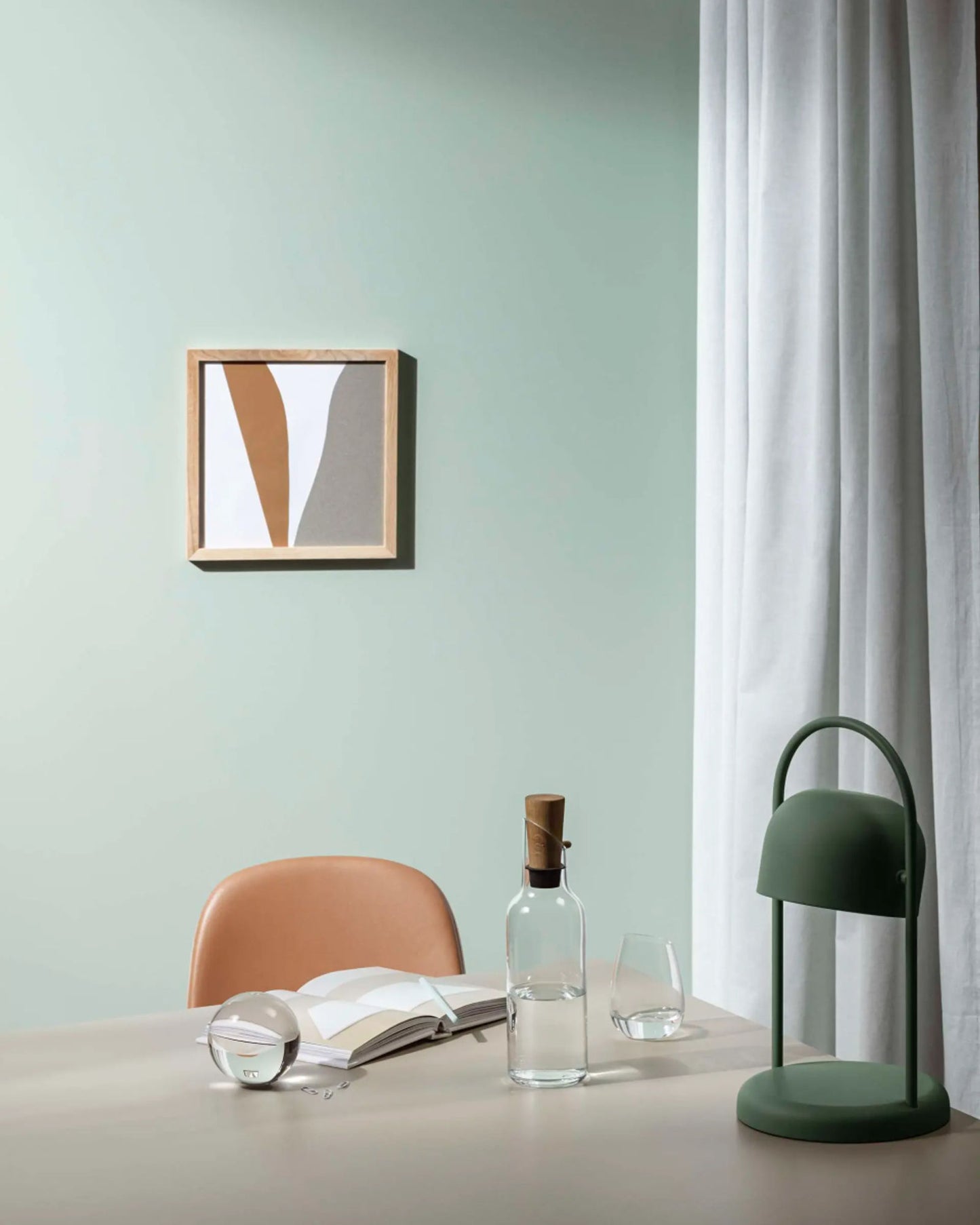 Eva Solo 557474 Glass Carafe with Wooden Stopper