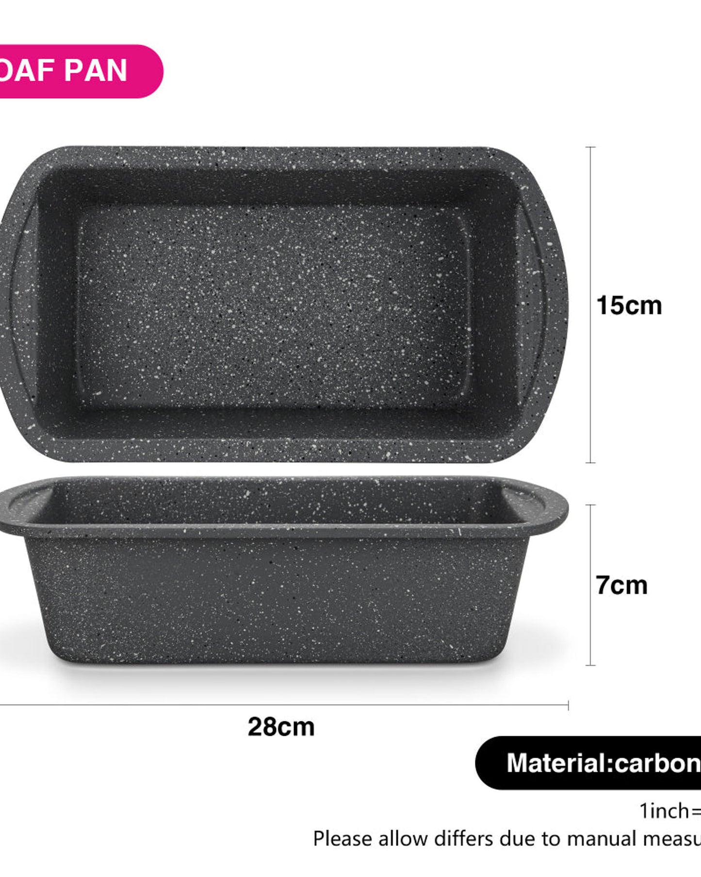 Fissman Loaf Pan Carbon 28cm
