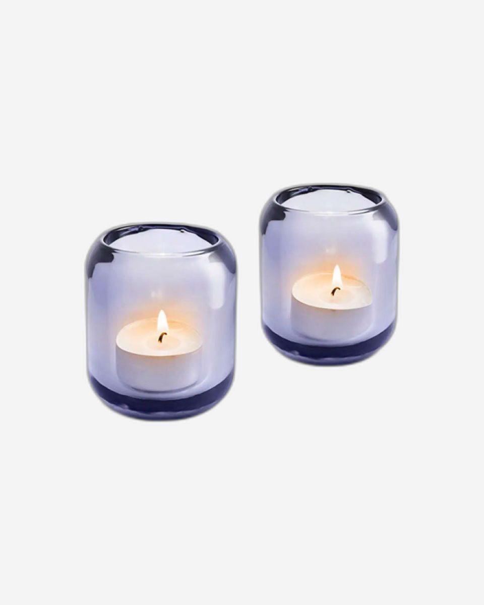 Eva Solo 571379 2 Acorn Tealight Holder Grape