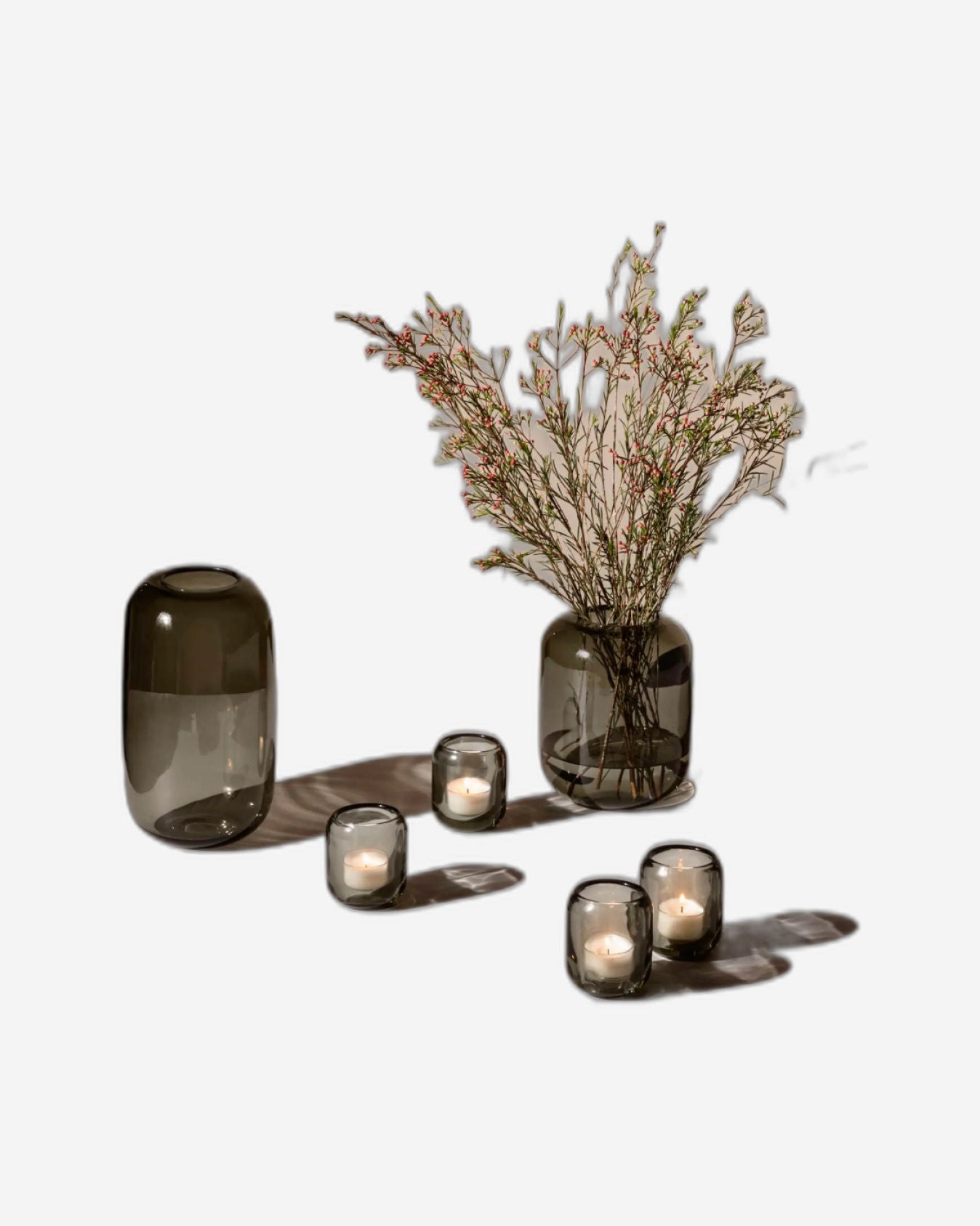 Eva Solo 571387 Acorn Vase H16.5 Stone