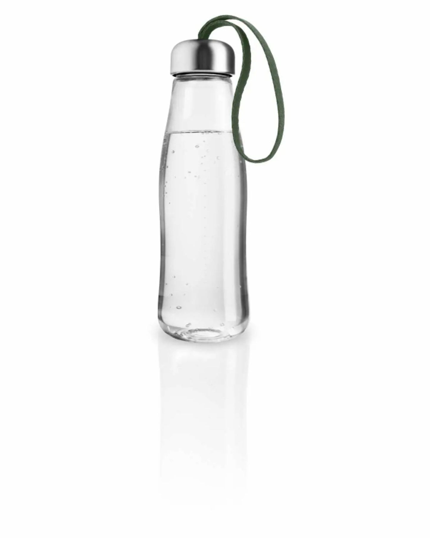Eva Solo 575045 Glass Drinking Bottle 0.5L Cactus Green