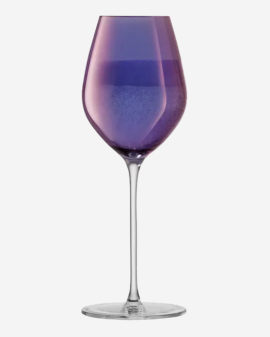 LSA Aurora Champagne Tulip Glass 285ml Polar Violet x4