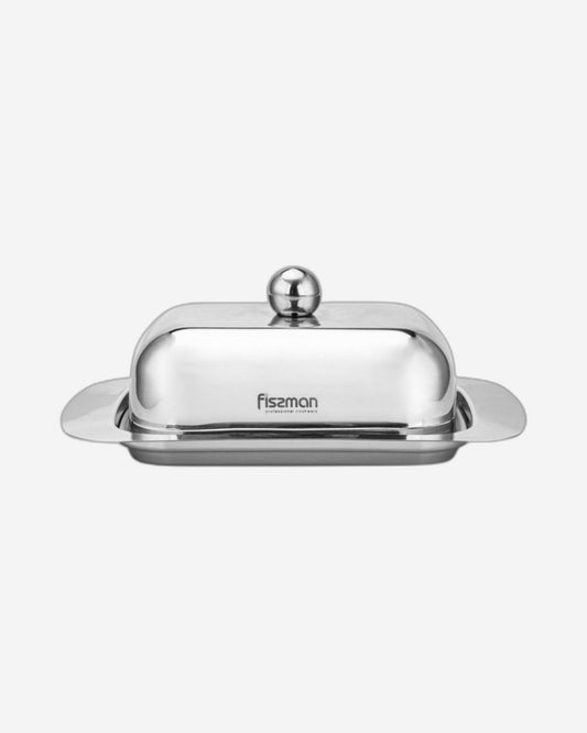 Fissman Butter Dish 18x12x7cm Stainless Steel