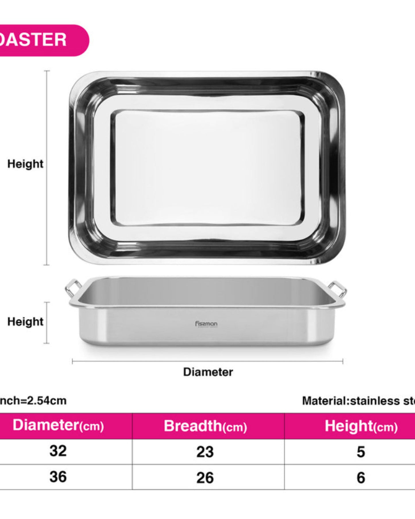 Fissman Roaster 32cm