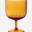 LSA Sun Amber Dapple Wine Glass 325ml