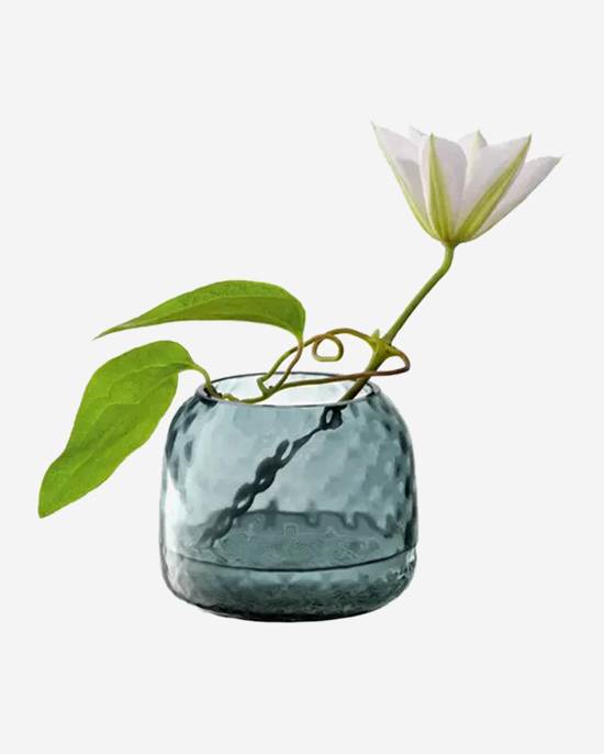 LSA Blue Dapple Tealight HolderVase