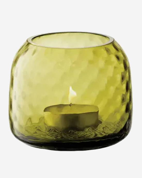LSA Dapple Tealight Holder/Vase Woodland Green