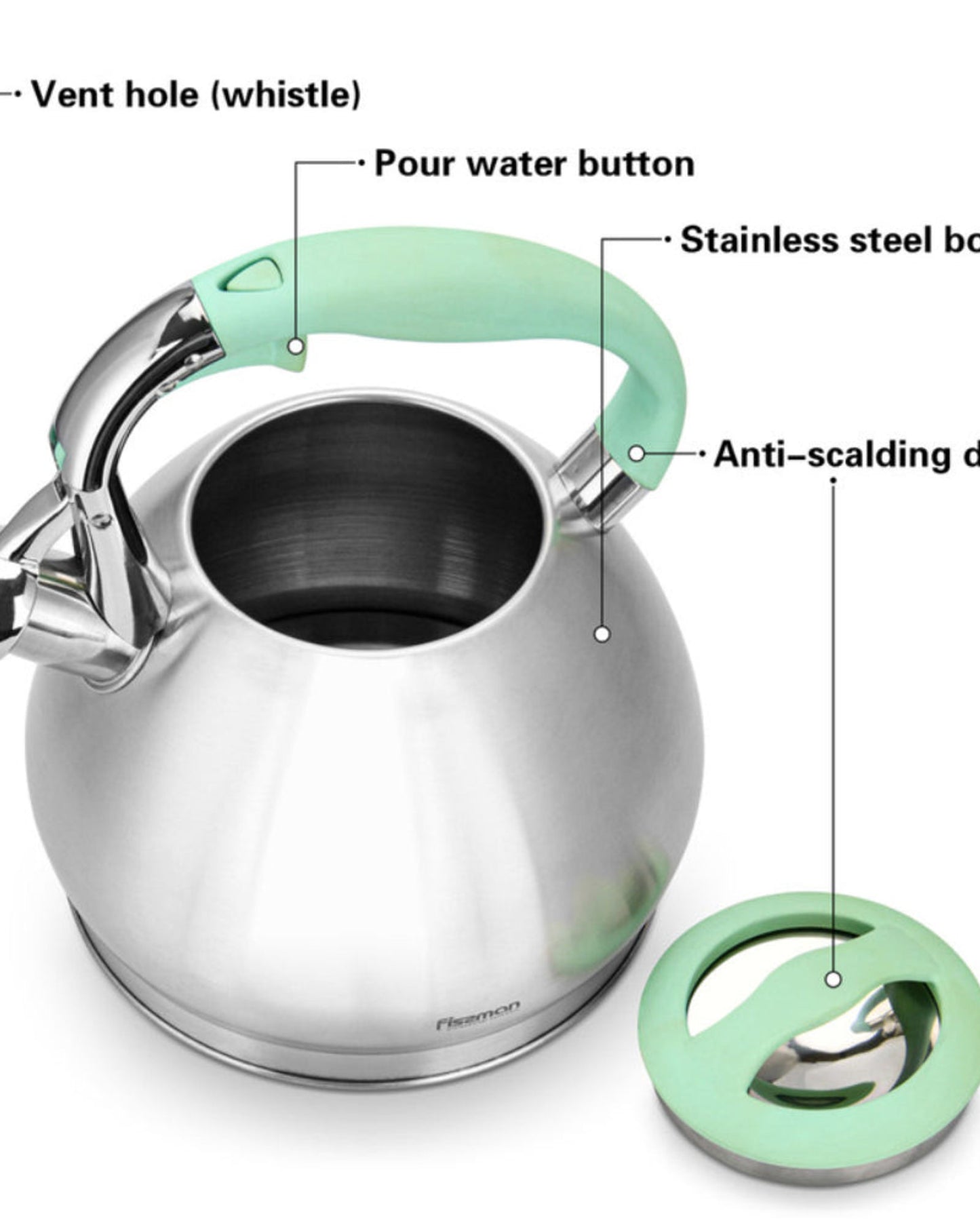 Fissman Whistling Kettle 3.0L