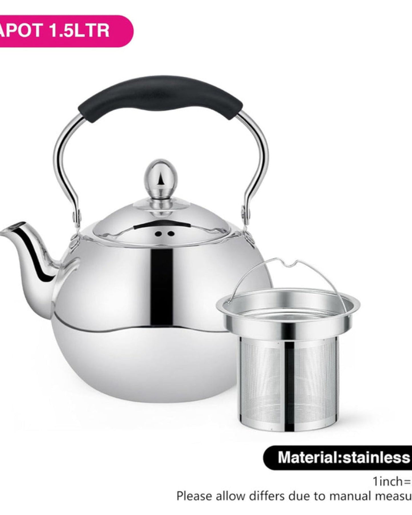 Fissman Tea Pot Fela 1.5L