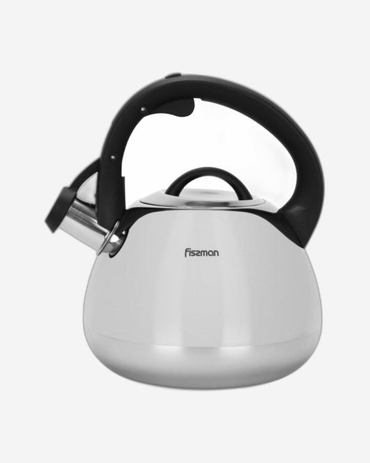 Fissman Whistling Kettle 2.5LTR Stainless Steel Aquarius