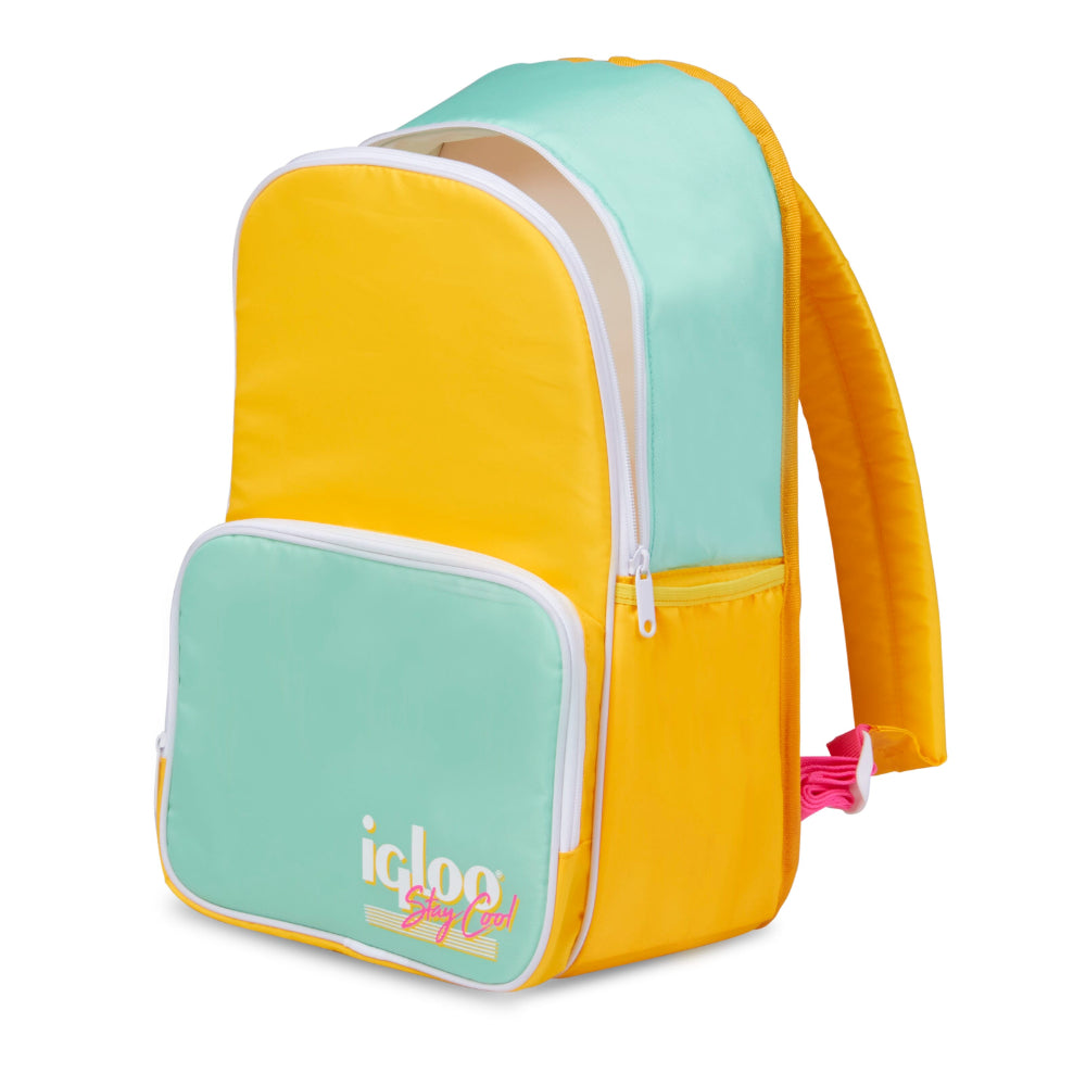 00060967-Igloo-Retro Backpack Cooler - Yellow